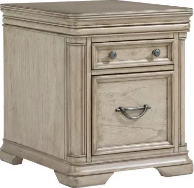 Oxford Gray Dual Drawer End Table