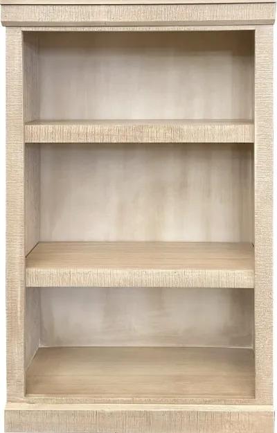 Delta 48 Inch Rustic White Glaze Bookcase