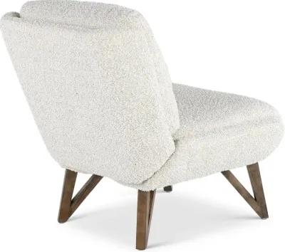 Emerson White Accent Chair