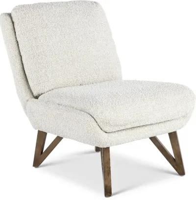 Emerson White Accent Chair