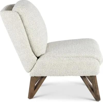 Emerson White Accent Chair