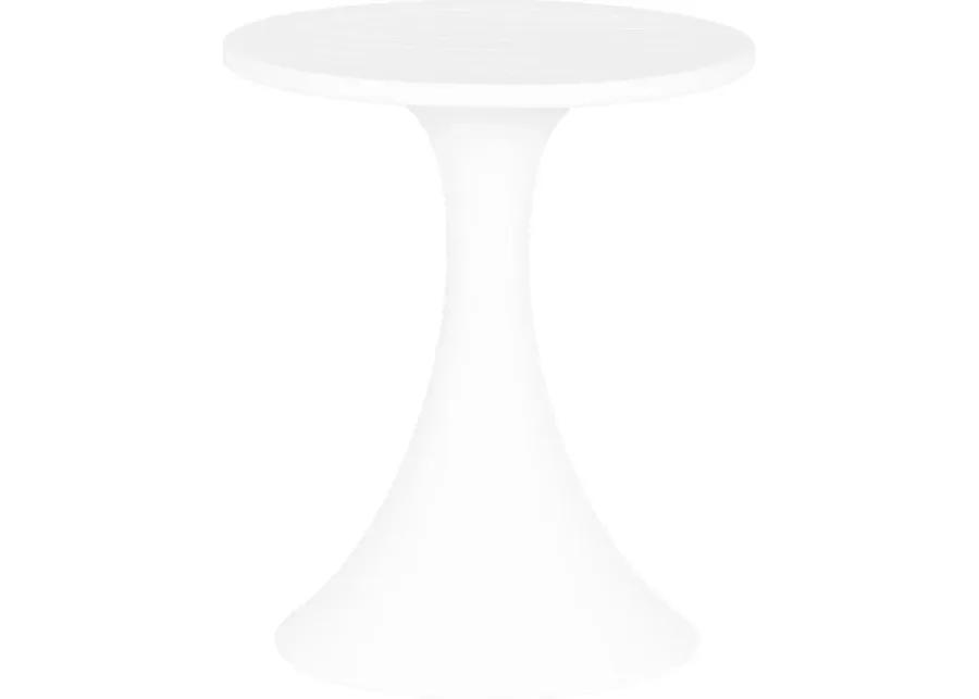 Dalya White Outdoor Bistro Table - South Shore