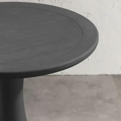 Dalya Dark Gray Outdoor Bistro Table - South Shore