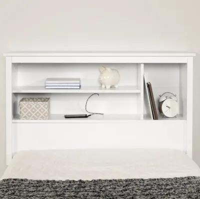 Gramercy White Twin Bed and Headboard Set - South Shore