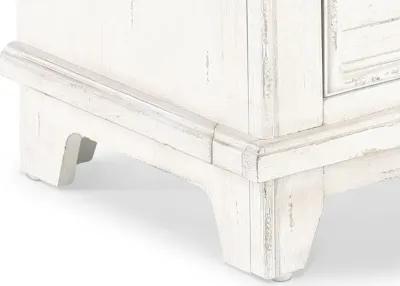 River Place 75" White-Washed TV Stand