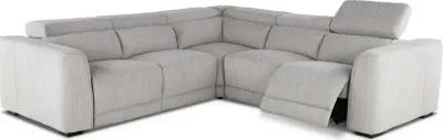 Noho Bisque 3-Piece Power Reclining Sectional