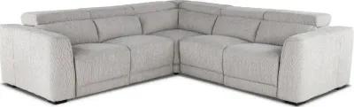 Noho Bisque 3-Piece Power Reclining Sectional