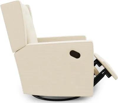 Mariella Baby Relax Cream Swivel Glider Recliner Chair