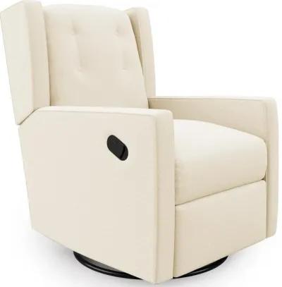 Mariella Baby Relax Cream Swivel Glider Recliner Chair