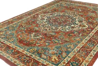 Buckingham 4 x 6 Cromwell Rust Area Rug