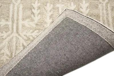 Valencia Novalee 4 x 6 Beige Wool Hand Tufted Area Rug