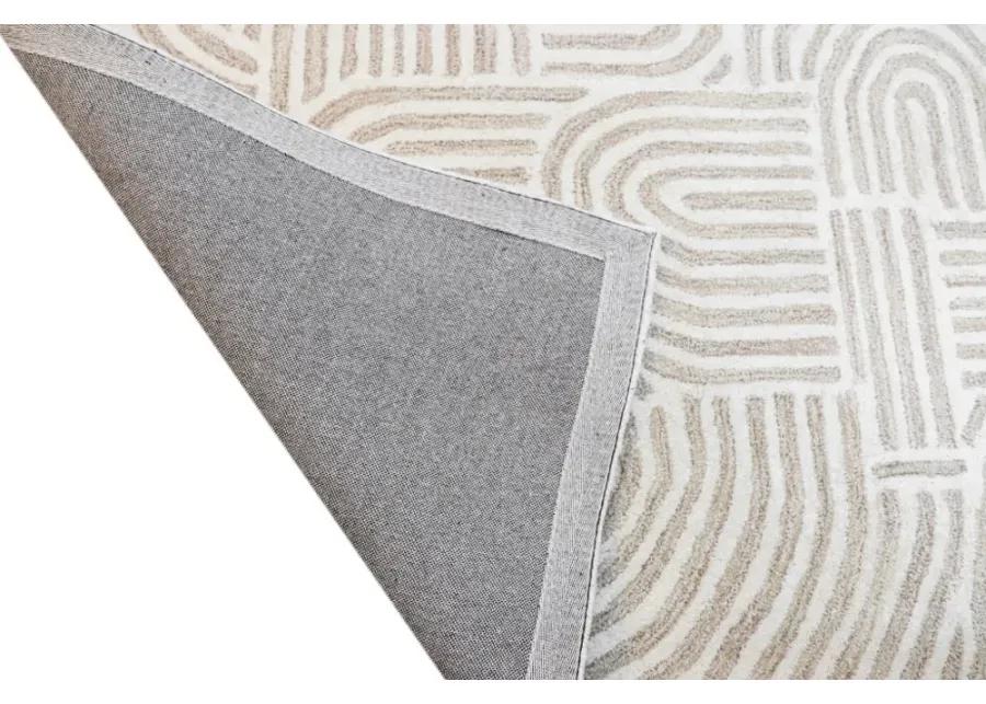 Chelsea Trenton Beige Wool Hand Tufted Runner Rug