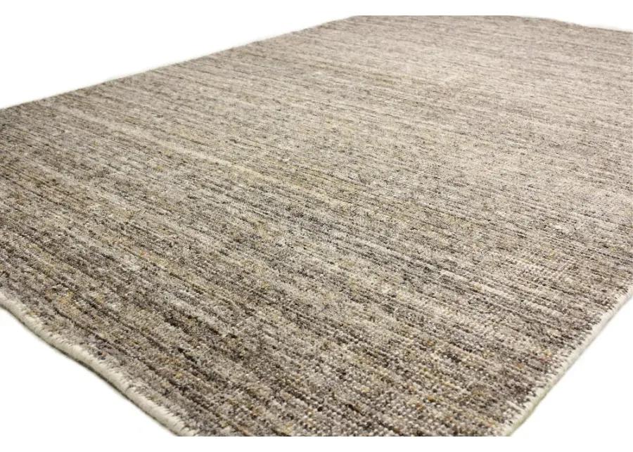 Savannah Novak 9 x 12 Wool Hand Loomed Taupe Area Rug