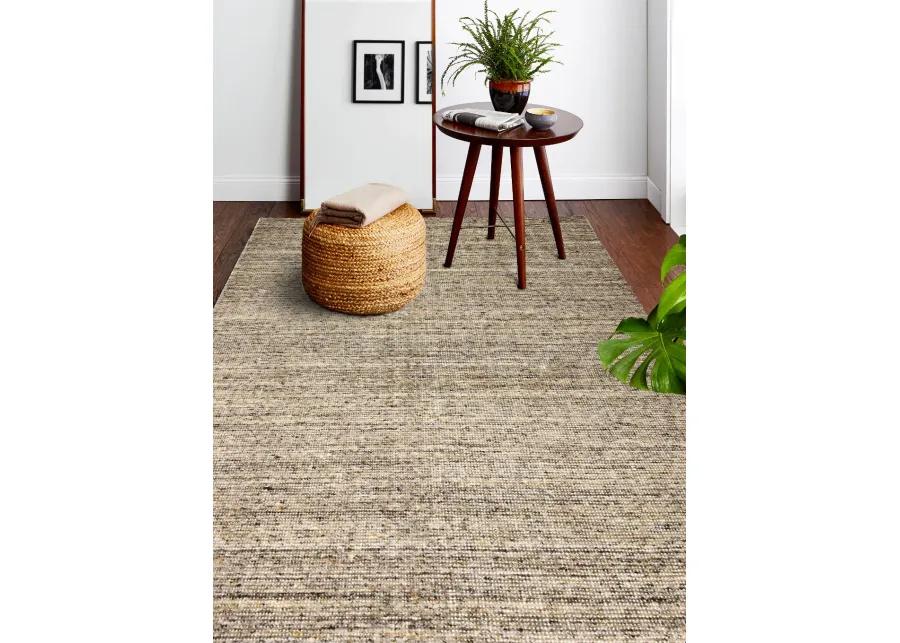 Savannah Novak 9 x 12 Wool Hand Loomed Taupe Area Rug