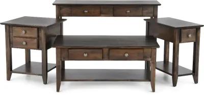 Archbold Dark Brown End Table