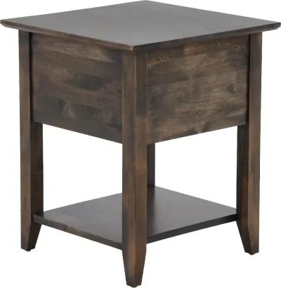 Archbold Dark Brown End Table