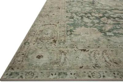 Sinclair 2 x 4 Antique Jade Green Doormat