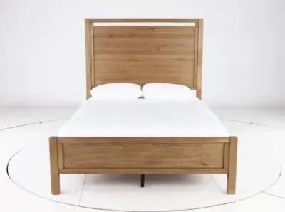 Boho Sandstone Tan Queen Panel Bed