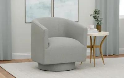 Brylee Gray Swivel Accent Chair