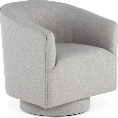 Brylee Gray Swivel Accent Chair