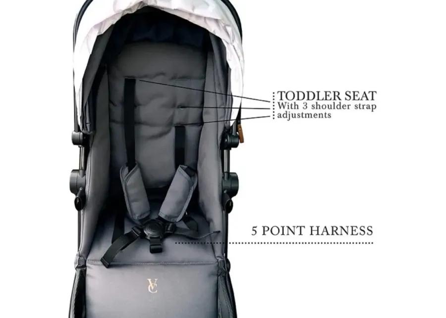 Venice Child Maverick Single to Double Stroller with Toddler Seat