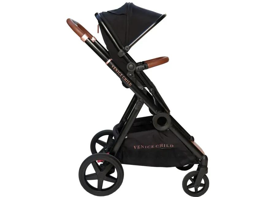 Venice Child Maverick Single to Double Stroller with Toddler Seat