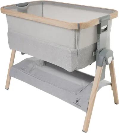 Venice Child California Dreaming Gray Wood Bedside Bassinet