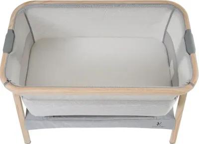 Venice Child California Dreaming Gray Wood Bedside Bassinet