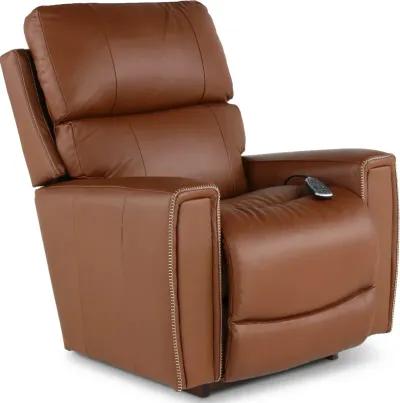 Apollo Caramel Power Rocker Recliner with Massage & Heat