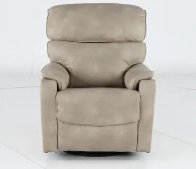 Vail Stone Swivel Recliner