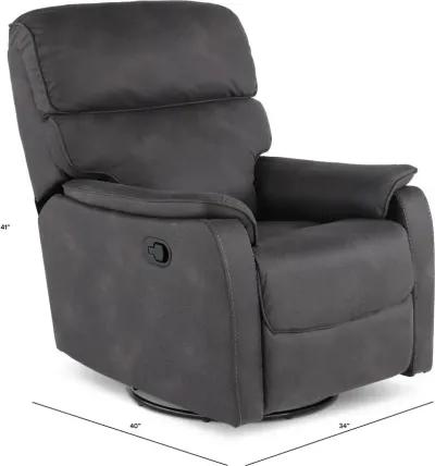 Vail Shadow Swivel Recliner