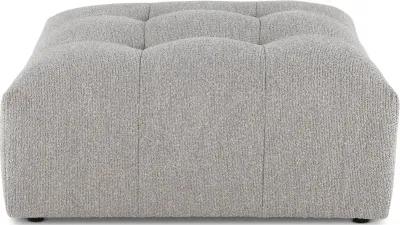 Preston Gray Modular Ottoman