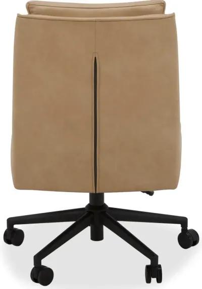 Copley Tan Caster Office Chair