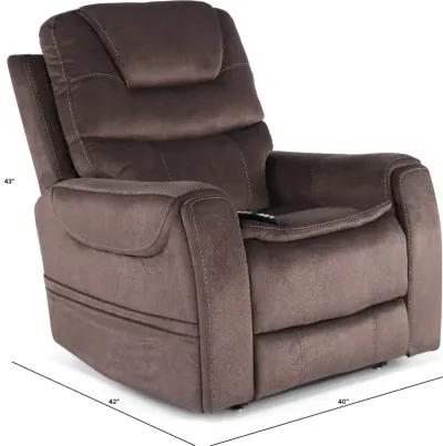 Arula Mink Brown Power Lift Recliner