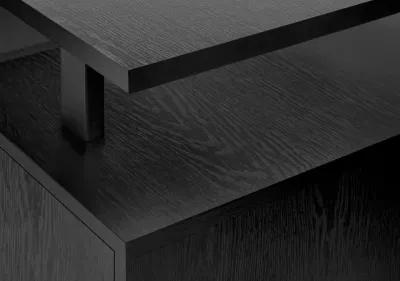 Billie Black 48-Inch Modern Office Desk