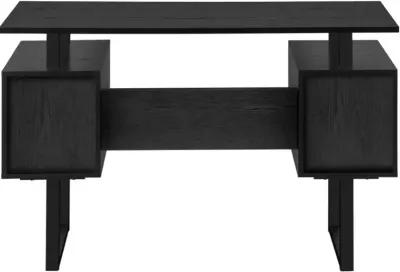 Billie Black 48-Inch Modern Office Desk