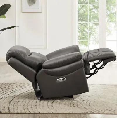 Summerlands Ash Gray Zero Gravity Power Recliner