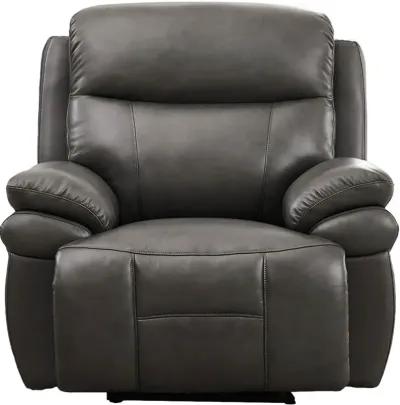 Summerlands Ash Gray Zero Gravity Power Recliner