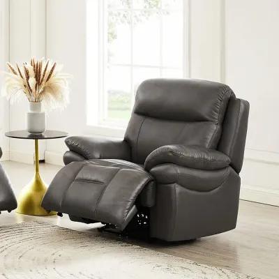 Summerlands Ash Gray Zero Gravity Power Recliner