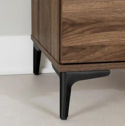 Musano Walnut 5-Drawer Chest