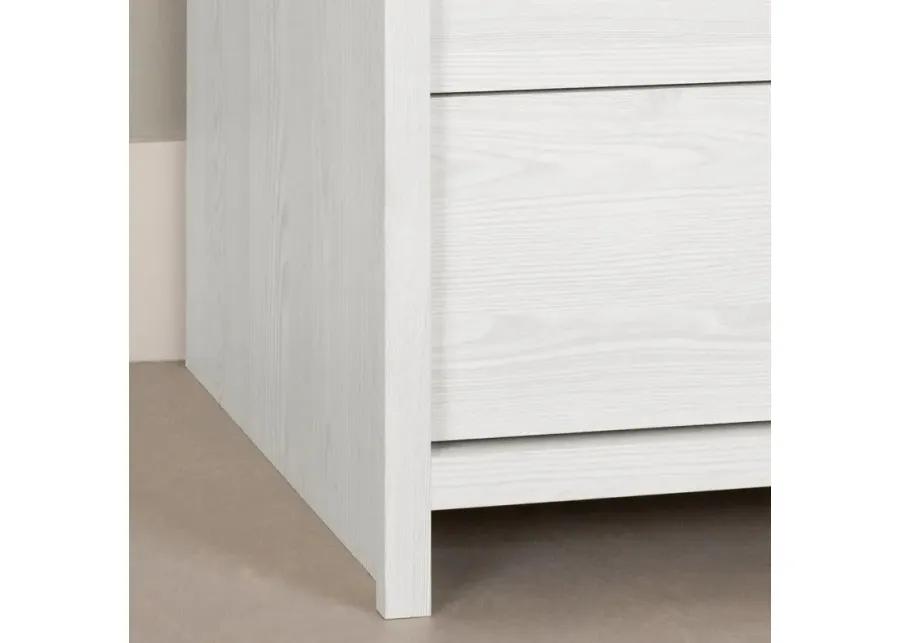 Fernley White Chest of Drawers - South Shore