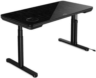 ErgoFx Adjustable Height Standing Desk With Galaxy Glass Desktop