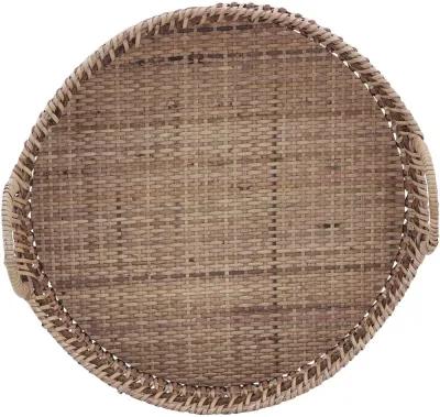 Small Natural Rattan Tray