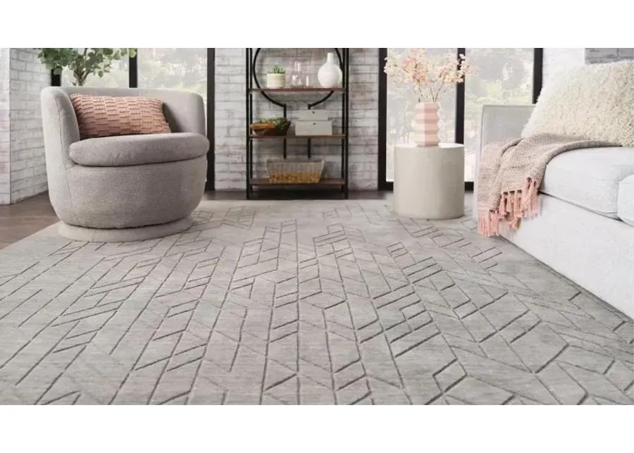 Alessia 5 x 8 Gray Area Rug