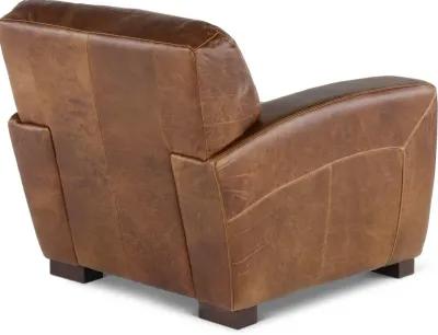 Dakota Brown Leather Chair