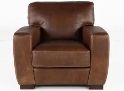 Dakota Brown Leather Chair