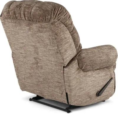 King Comfort Camel Brown Big and Tall Recliner