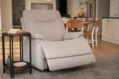 Zecliner Dove Gray Power Recliner with Power Lift