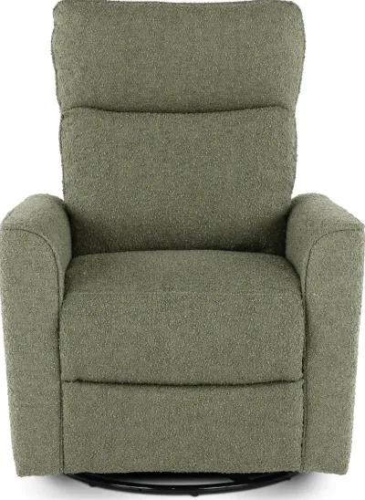 Soho Sage Green Comfort Swivel Glider