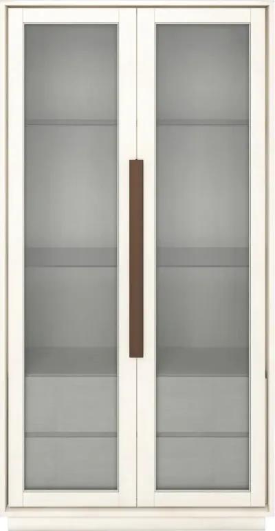 Blanc Ivory White Display Cabinet